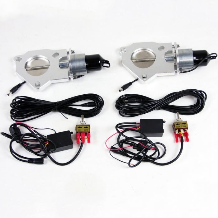 Granatelli Motor Sports 307525D Granatelli 2.5in Electronic Exhaust Cutout Only - Set of 2