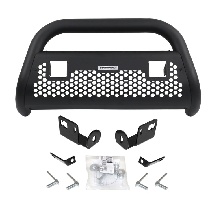 Go Rhino 55182T 14-15 Chevy 1500 RC2 LR 2 Lights Complete Kit w/Front Guard + Brkts