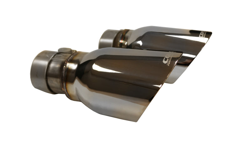 CORSA Performance 14977 Corsa 2015-2016 Dodge Charger R/T w/ Pursuit Valance 2.5in Inlet / 4in Outlet Polished Tip Kit