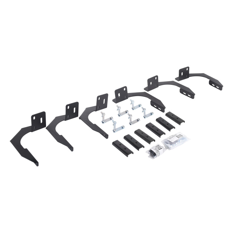 Go Rhino 6941066 10-22 RAM 2500/3500HD CC 4DR Mounting Brackets(V-Series V3/RB10 Slim/RB20 Slim) - Tex. Blk