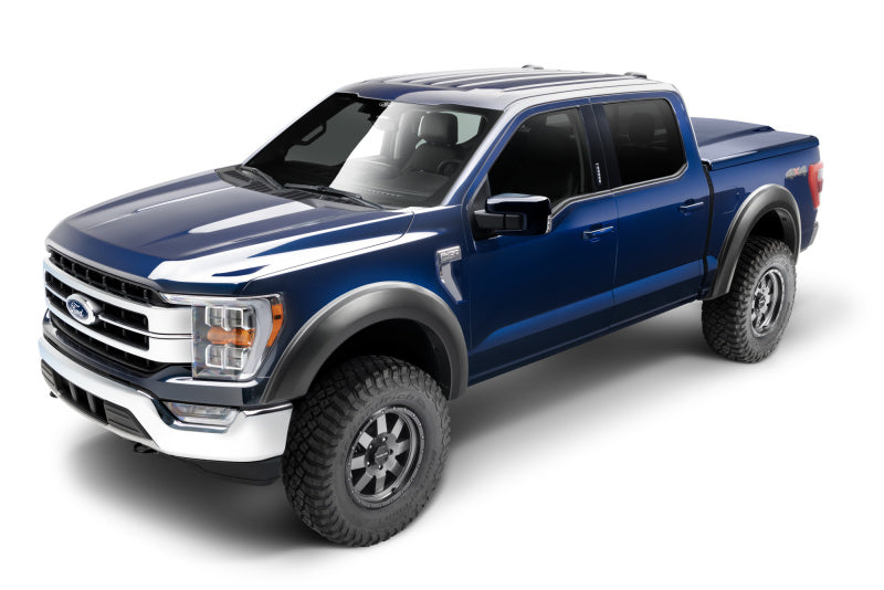 Bushwacker 20137-02 21-22 Ford F-150 Extend-A-Fender Style Flares 2pc Front