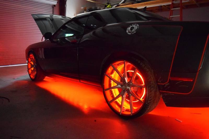 ORACLE Lighting 4210-334 Oracle LED Illuminated Wheel Rings - ColorSHIFT - 15in. - ColorSHIFT No Remote SEE WARRANTY
