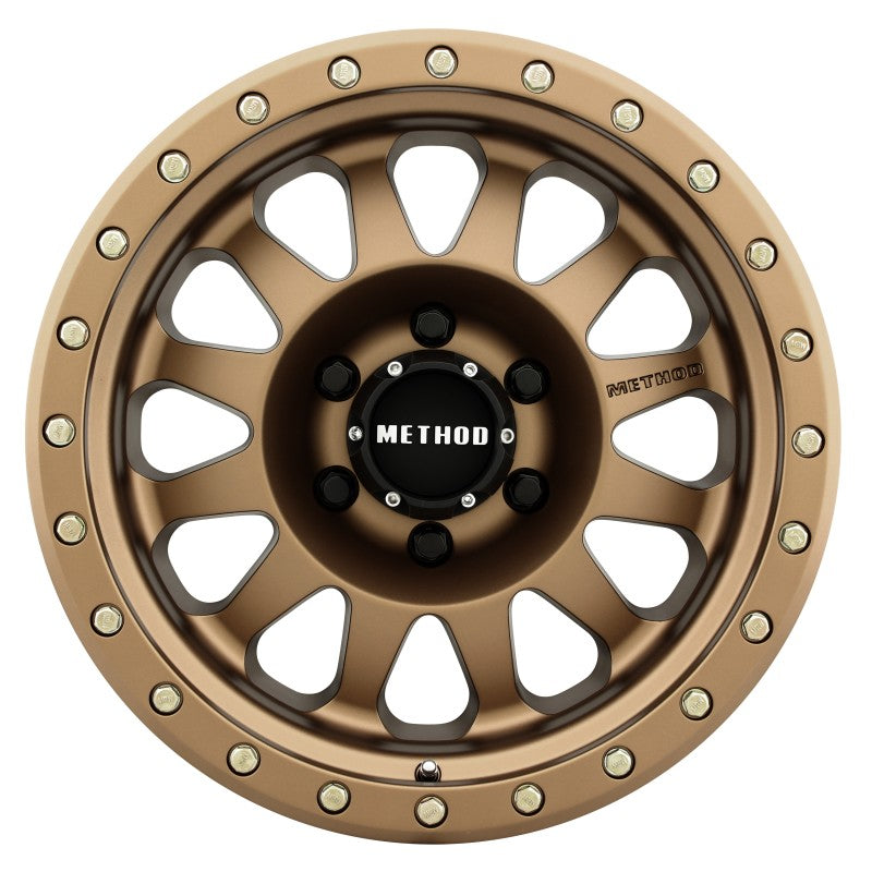 Method Wheels MR30478560900 Method MR304 Double Standard 17x8.5 0mm Offset 6x5.5 108mm CB Method Bronze Wheel
