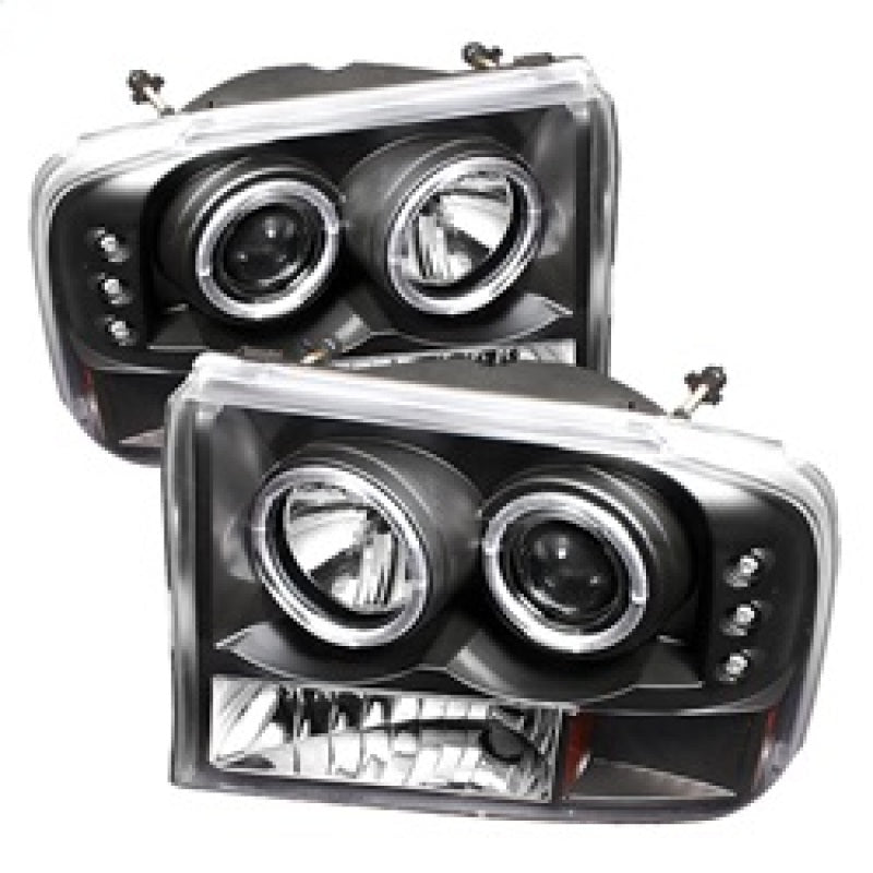 SPYDER 5010339 Spyder Ford F250 Super Duty 99-04 Projector Version 2 LED Halo LED Blk PRO-YD-FF25099-1P-G2-BK