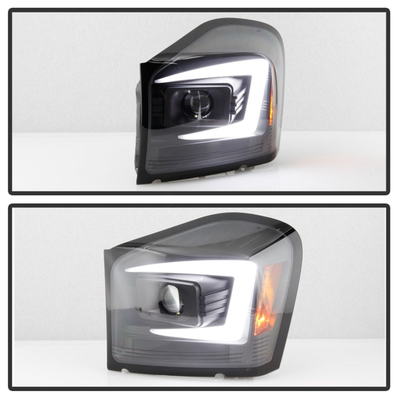 SPYDER 5086600 Spyder 04-06 Dodge Durango Projector Headlights - Black PRO-YD-DDU04-LB-BK