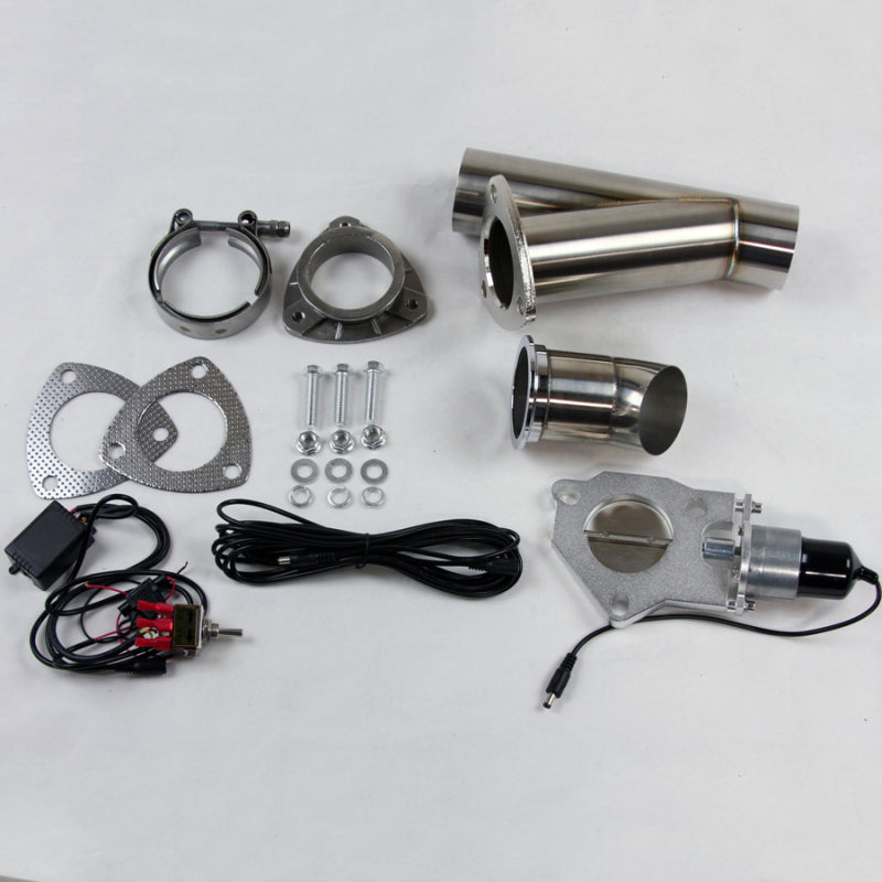 Granatelli Motor Sports 307525 Granatelli 2.5in Stainless Steel Electronic Exhaust Cutout