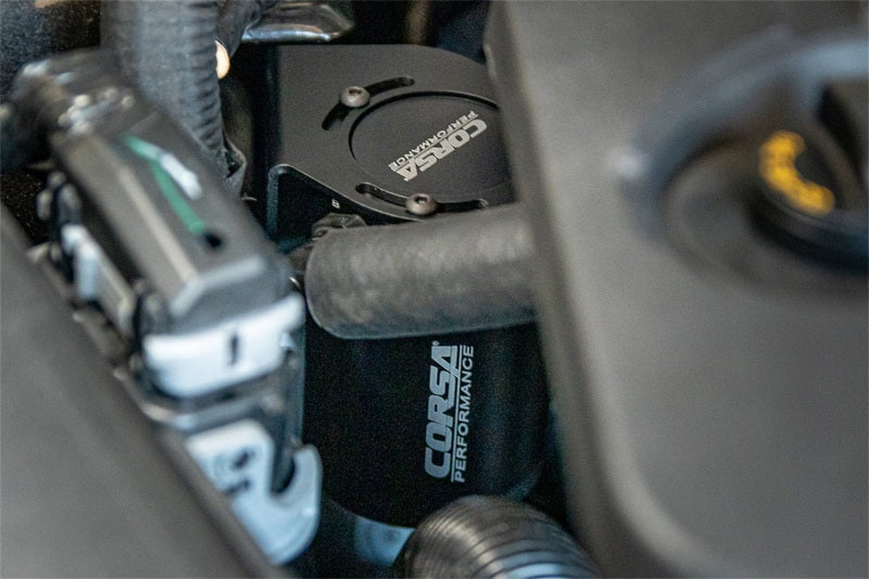 CORSA Performance CC0003 Corsa 2018-2023 Ford Mustang GT 5.0L V8 Oil Catch Can