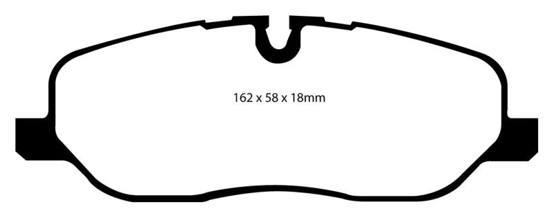 EBC DP61541 05-10 Land Rover LR3 4.4 Greenstuff Front Brake Pads