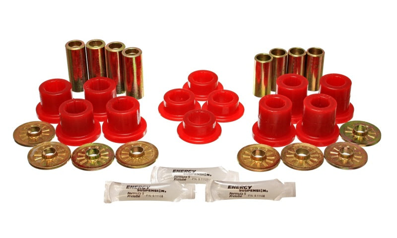 Energy Suspension 5.3125R 92-02 Dodge Viper Red Front Control Arm Bushing Set