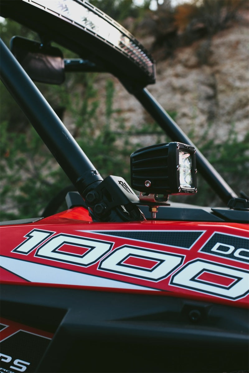 Rigid Industries 46526 2014-2015 Polaris RZR XP1000 Single A Pillar D/DXL/SR-M/SR-Q-Series Mount Bracket
