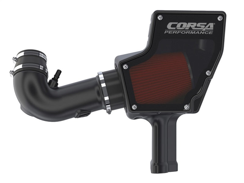 CORSA Performance 419850D Corsa 2018-2023 Ford Mustang GT 5.0L V8 Cold Air intake w/ DryTech Filter