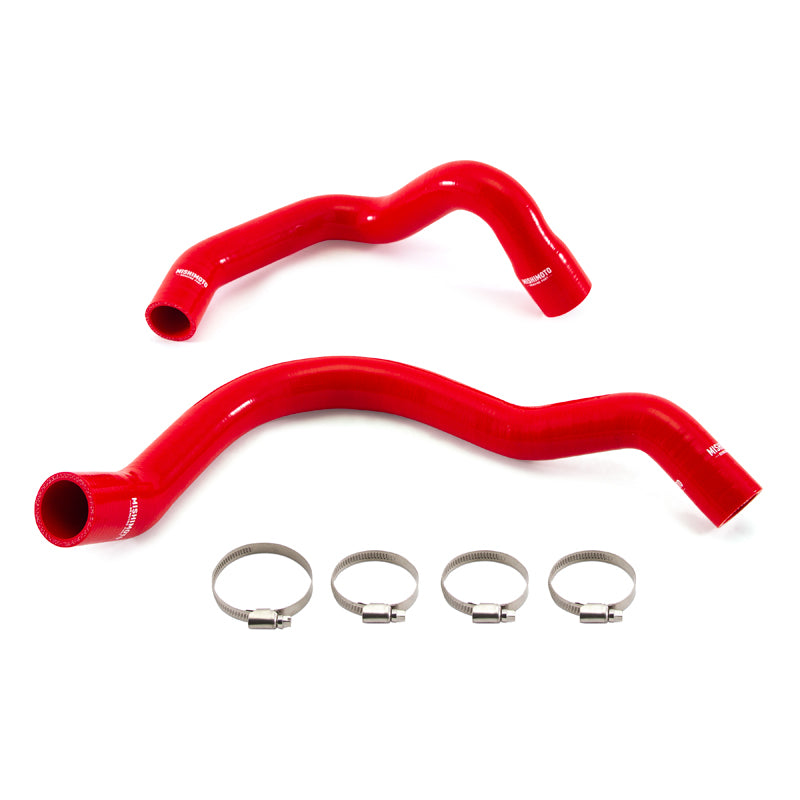 Mishimoto MMHOSE-XJ6-92RD 91-01 Jeep Cherokee XJ 4.0L Silicone Radiator Hose Kit - Red