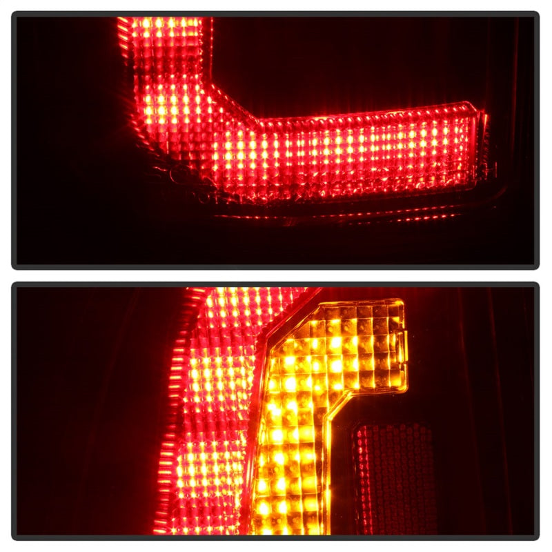 SPYDER 5085467 Spyder 05-15 Toyota Tacoma LED Tail Lights (Not Compatible w/OEM LEDS) - Black ALT-YD-TT05V2-LB-BK