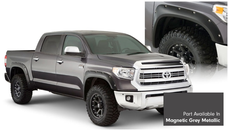Bushwacker 30918-63 16-18 Toyota Tundra Fleetside Pocket Style Flares 4pc - Magnetic Grey