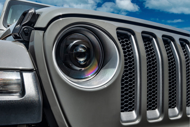 ORACLE Lighting 5839-504-PAU Oracle Jeep Wrangler JL Oculus Bi-LED Projector Headlights- Graphite Metallic - 5500K SEE WARRANTY