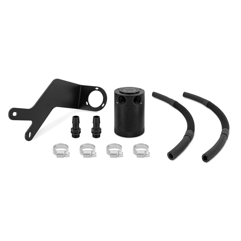 Mishimoto MMBCC-XTK-18P 2018 - 2020 Subaru Crosstrek Baffled Oil Catch Can Kit - Black