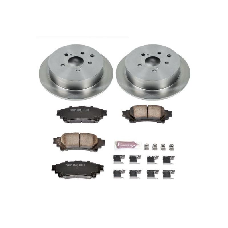 Power Stop 10-15 Lexus RX350 Rear Autospecialty Brake Kit