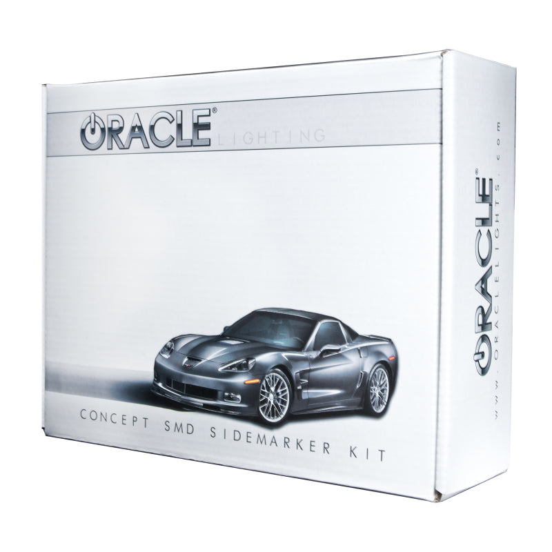 ORACLE Lighting 3150-020 Oracle 05-13 Chevrolet Corvette C6 Concept Sidemarker Set - Tinted - No Paint SEE WARRANTY