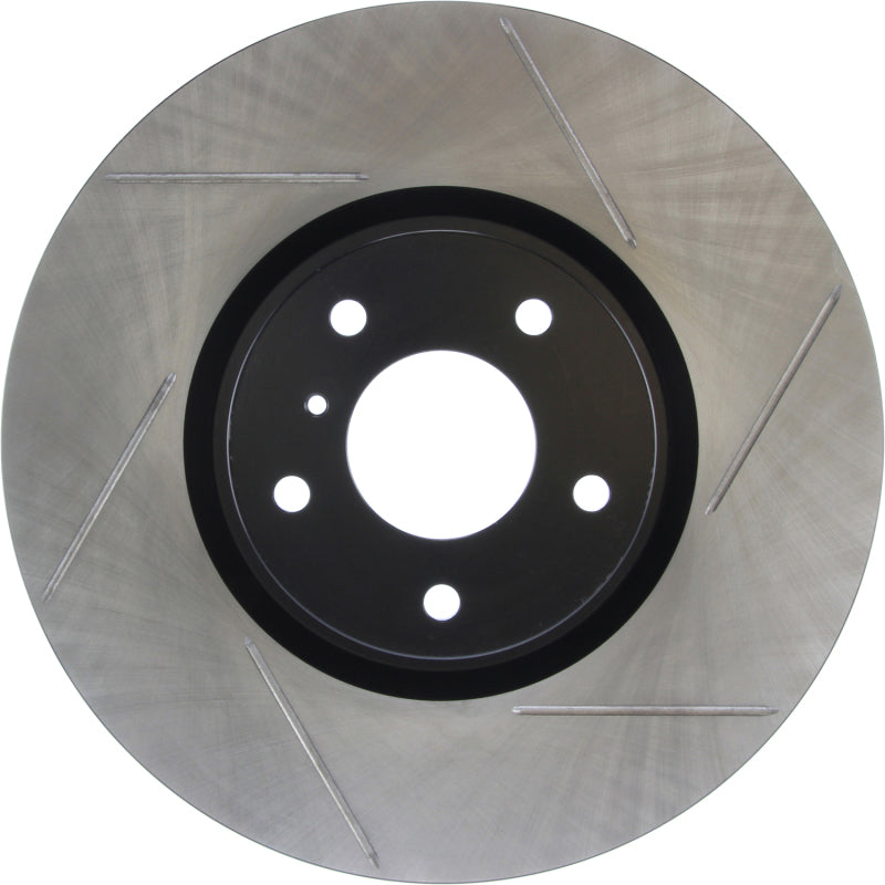 Stoptech 126.42095SL StopTech Power Slot 07-08 Infiniti G35 2WD / 08 G37 Coupe SportStop Slotted Front Left Rotor