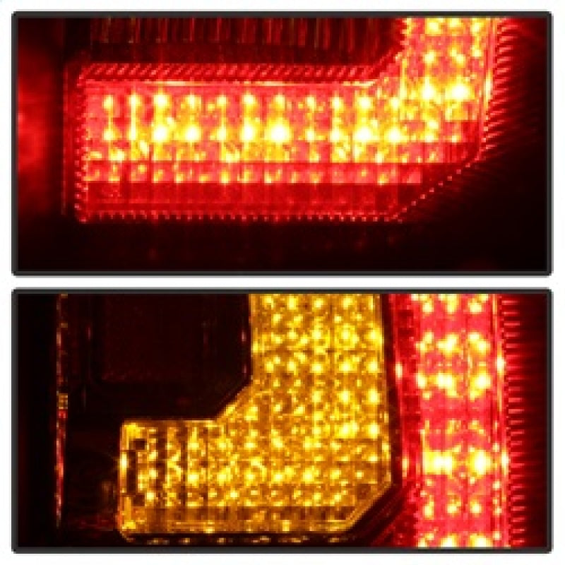 SPYDER 5083418 Spyder Chevy Suburban/Tahoe 07-14 V2 - Light Bar LED Tail Lights - Black ALT-YD-CSUB07V2-LED-BK