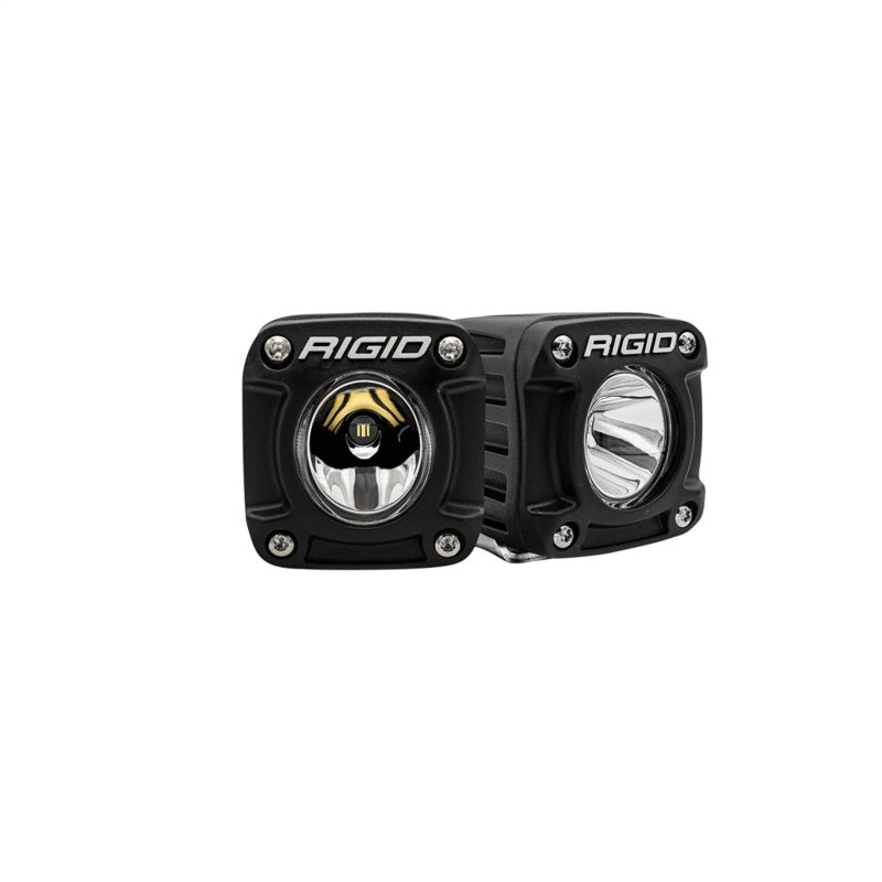 Rigid Industries 491613 Revolve Pod w/Amber Trim Ring - Pair