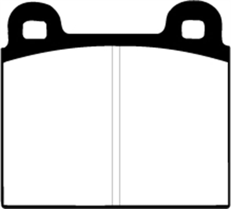 EBC DP3103C 70-75 Alfa Romeo Montreal 2.6 Redstuff Front Brake Pads