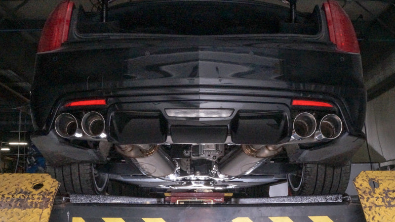 Stainless Works CTSV16CB 2016-18 Cadillac CTS-V Sedan Catback System Resonated X-Pipe Dual-Mode Mufflers