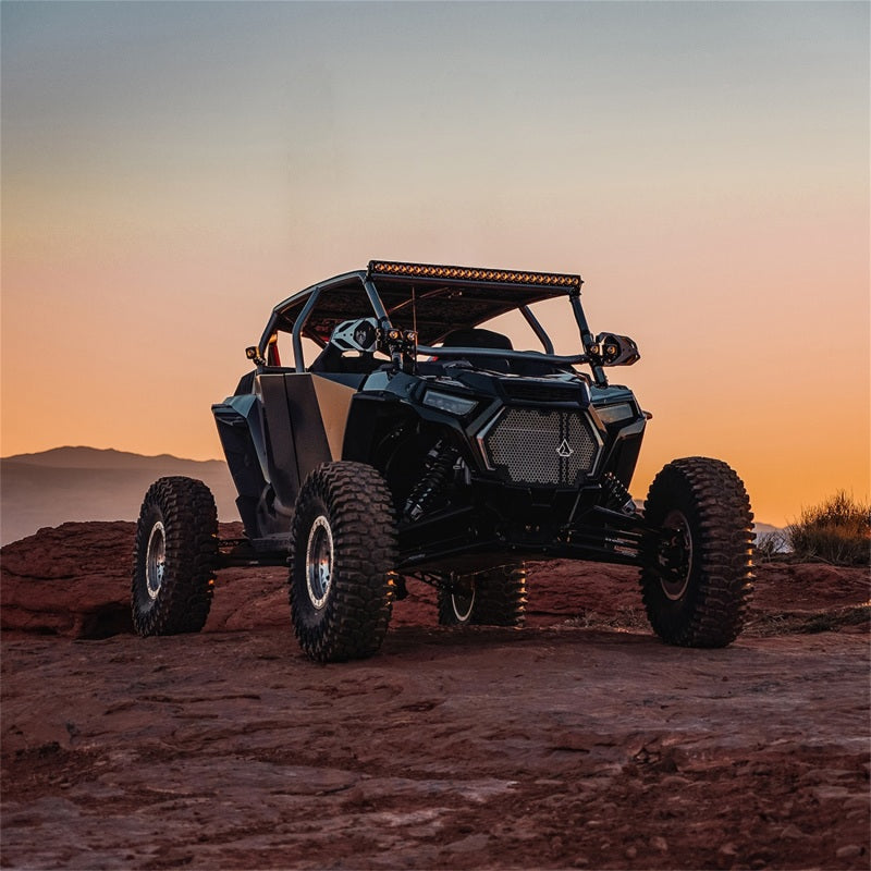Rigid Industries 491613 Revolve Pod w/Amber Trim Ring - Pair