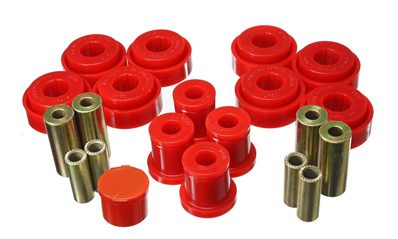 Energy Suspension 5.3140R Chrysler Red Front End Control Arm Bushing Set