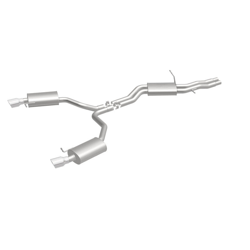 Magnaflow 19159 MagnaFlow Sys C/B 12-15 Audi A6 / A7 3.0L V6 SS 2.5in Dual Split Rear Ext 4in Tips