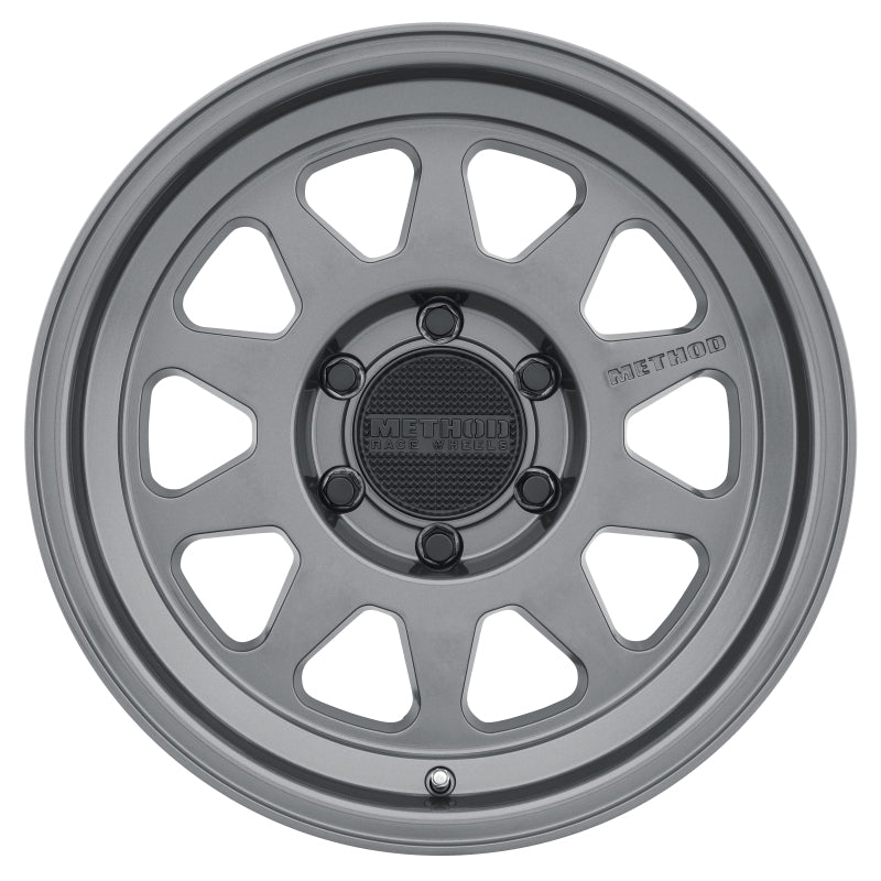 Method Wheels MR31678560800 Method MR316 17x8.5 0mm Offset 6x5.5 106.25mm CB Gloss Titanium Wheel