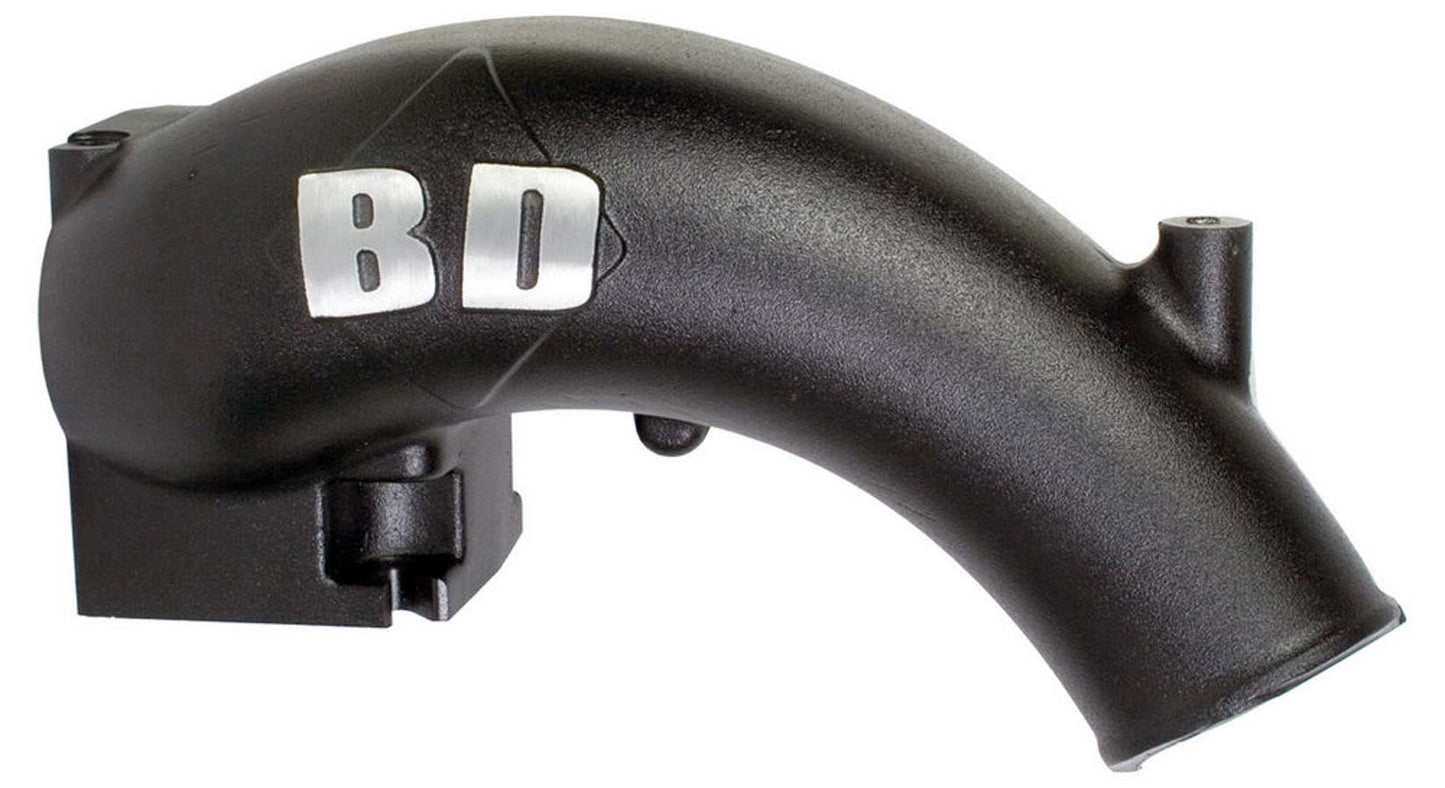 BD Diesel Power Intake Elbow Black 2003-07 Dodge 5.9L