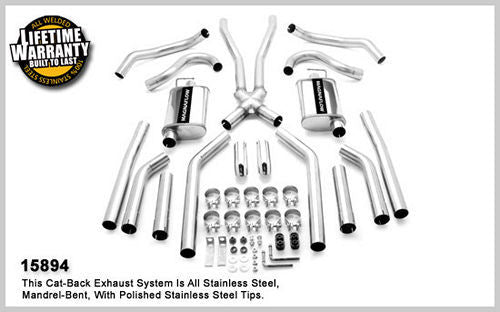 MagnaFlow Exhaust Products 68-72 GM A Body 2.5in Dual Exhaust System