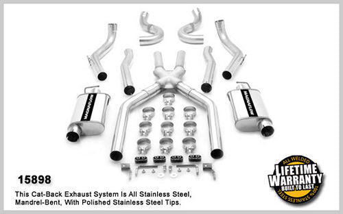 MagnaFlow Exhaust Products 68-72 GM A Body 3in Dual Exhaust System