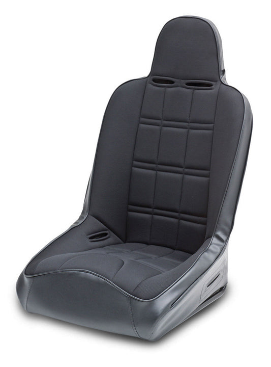 Mastercraft Racing Products Single Nomad Seat w/ Fix ed Headrest Black/Black