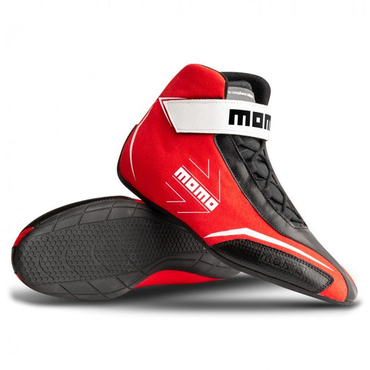 MOMO Tuning & Safety Shoes Corsa Lite Size 8-8.5 Euro 42 Red