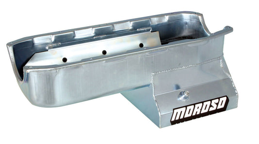 Moroso SBC Steel Oil Pan - 7qt. w/Windage Tray