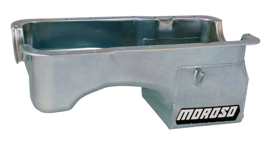 Moroso SBF 5.0L Oil Pan w/Deep Rear Sump- 7qt.