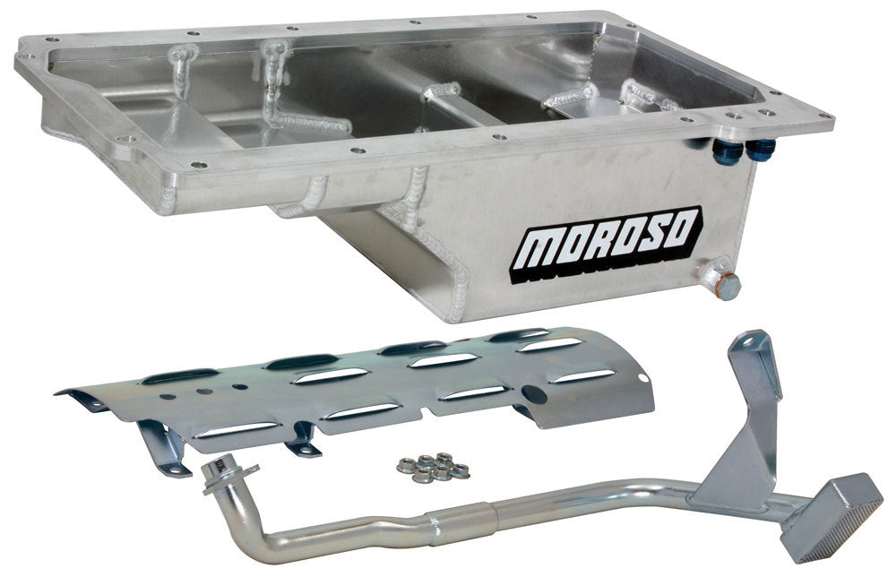 Moroso LS1 Billet Rail Oil Pan Kit w/Tray