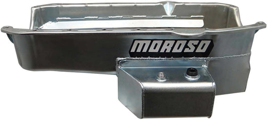 Moroso SBC RR Oil Pan 7in Deep Sump 80-85