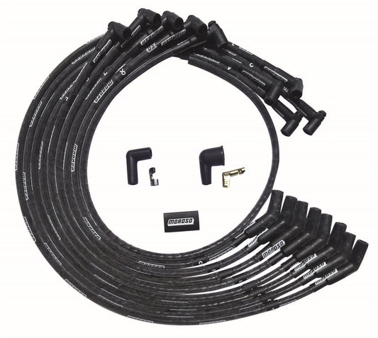 Moroso Ultra Plug Wire Set SBC Under V/C Black