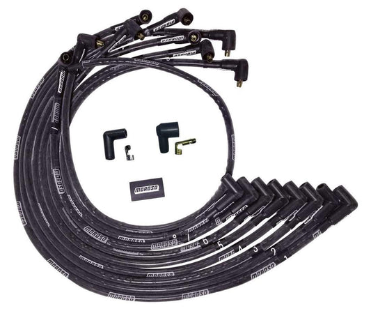 Moroso Ultra Plug Wire Set BBC Under V/C Black