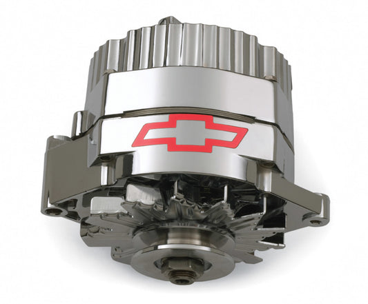 Proform Bowtie Chrome GM 80 Amp Alternator 1-Wire