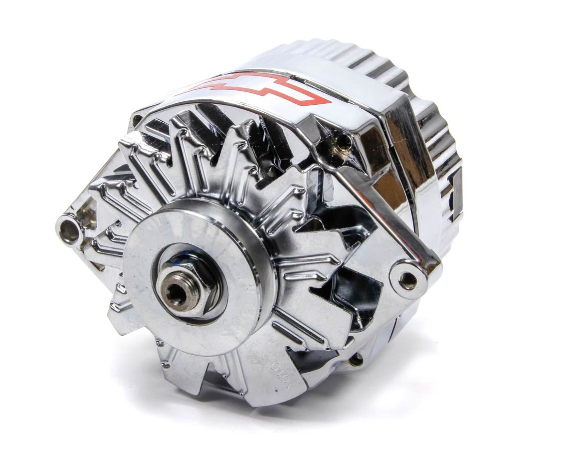 Proform Bowtie Chrome GM 120 Amp Alternator 1-Wire