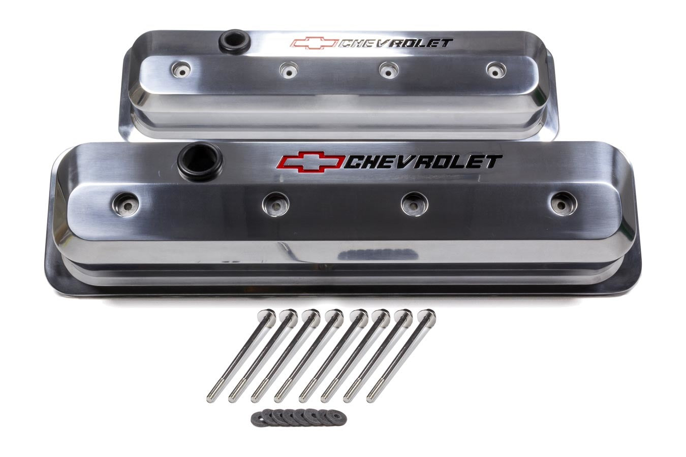 Proform SBC Valve Cover Slant Edge Polished