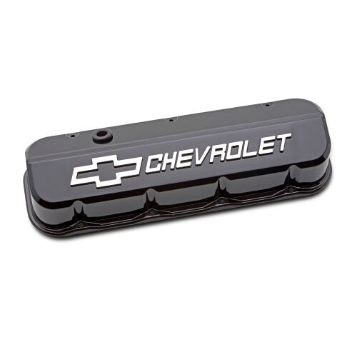 Proform Slant Edge Valve Covers BBC Liquid Black