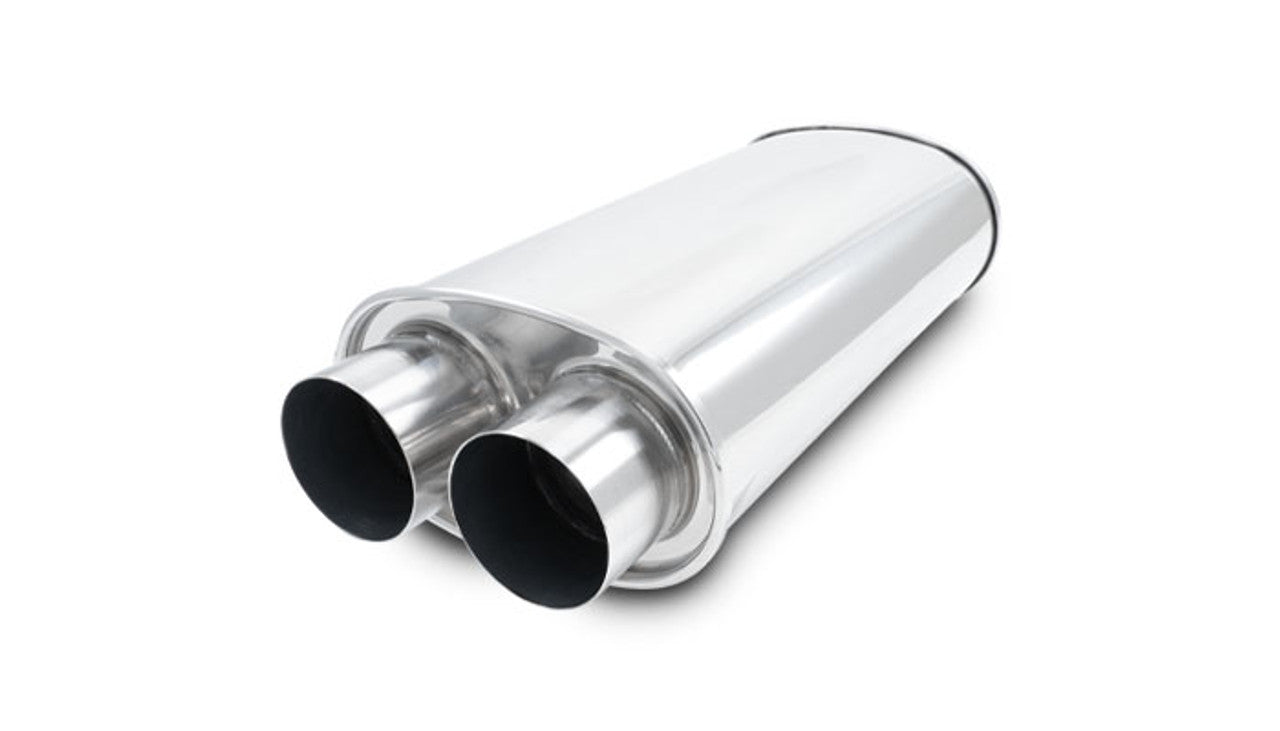 Vibrant Performance Stainless Steel Muffler 2.5in