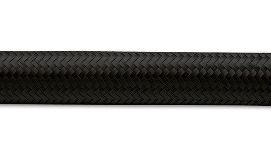 Vibrant Performance 20ft Roll -6 Black Nylon Braided Flex Hose