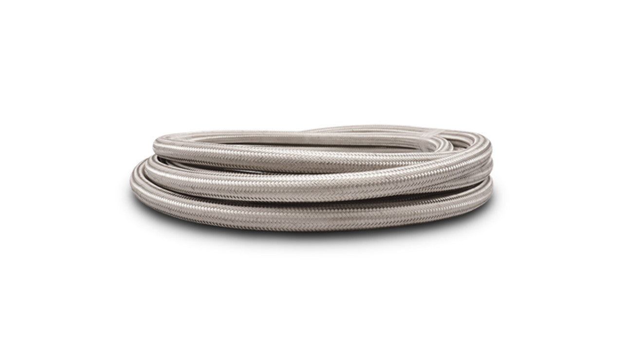 Vibrant Performance -8AN 150ft PTFE Stainles Steel Braided Flex Hose