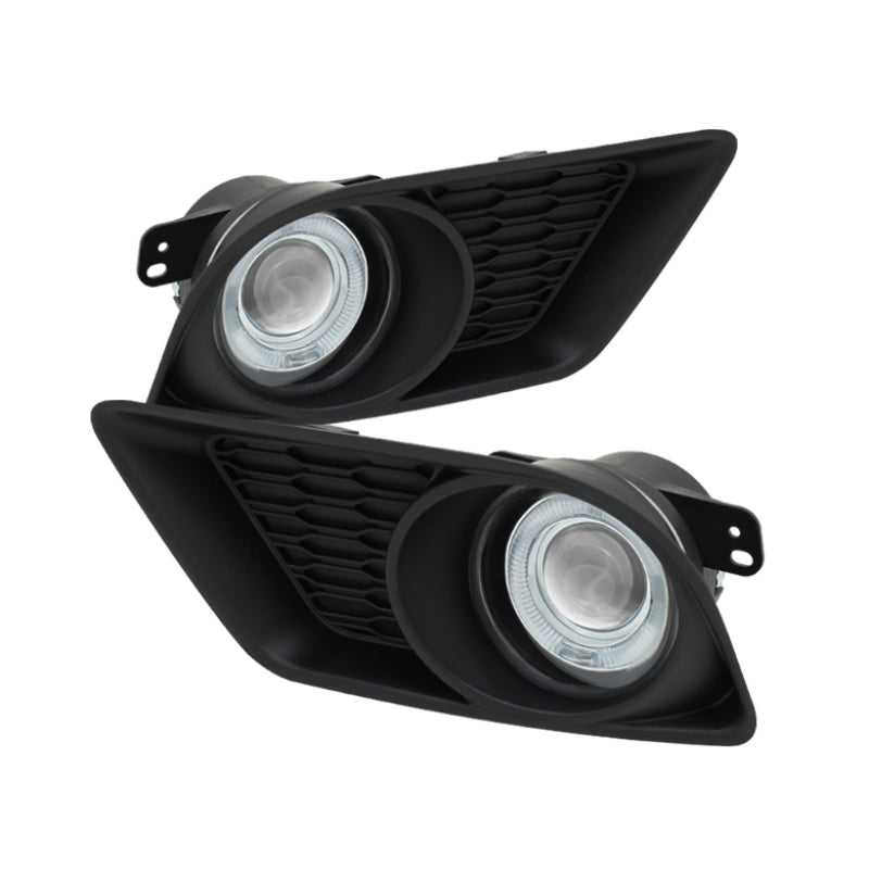 SPYDER 5073273 Spyder Dodge Charger 2011-2014 Halo Projector Fog Lights w/Switch Clear FL-P-DCH2011-C